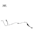 Mercedes X164 Genuine Rear Ac A/c Line Hose Y Splitter High Pressure 07-12 Oem Used. Price: $149.99.