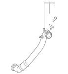 Genuine Ford Outlet Hose FL3Z-6F073-D New. Price: $313.34.