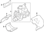 Genuine Nissan Bracket 14487-5CA1C New. Price: $60.81.