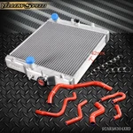 Row 42MM Aluminum Radiator Fit For 92-2000 Civic B16 B18 Type R+ Silicone Hose New. Price: $122.78.
