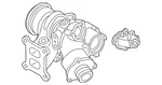 Genuine Volkswagen Turbocharger 06K-145-874-P New. Price: $1707.07.