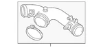Genuine Audi Intake Hose 079-129-572-P New. Price: $269.48.