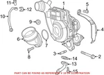 Genuine Oem Mopar Turbocharger Oil Line For Ram 1500 Classic New. Price: $182.75.