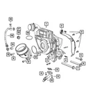 Genuine Mopar Banjo Bolt 68148137AA New. Price: $21.92.