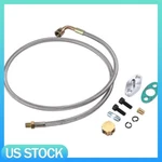 41" 90 Degree 4AN Turbo Oil Feed Line Kit For Fit T3 T4 T60 T61 T70 44934 Npt New. Price: $19.99.