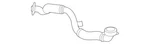 Genuine Mercedes-benz Oil Inlet Line 178-180-00-00 New. Price: $292.50.