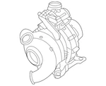 Genuine Ford Turbocharger LC4Z-6K682-A New. Price: $2592.50.