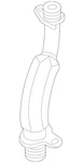 Genuine Audi Oil Return Tube 0P2-145-771 New. Price: $103.95.