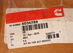 4034288 Cummins Actuator Vgt Service Kit Electric Engine Turbocharger Used. Price: $496.00.