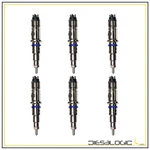 2007-2012 Dodge Cummins 6.7L Diesel Injector Set W/trim Codes (518) Remanufactured. Price: $1425.00.