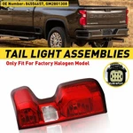 For 2019-2023 Chevy Silverado 1500 Incandescent Tail Light Brake Lamp Pas New. Price: $8.54.
