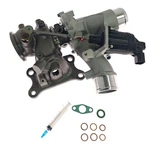 Left Side Turbocharger For Infiniti Q50 Q60 3.0L VR30DDTT 14411-5CA3D New. Price: $416.00.