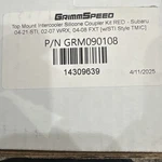Grimmspeed Top Mount Intercooler Silicone Coupler For 04-21 Sti 02-07 Wrx Red New. Price: $80.00.