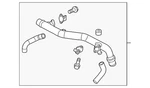 Genuine Ford Inter-cooler Pipe DB5Z6F073B New. Price: $236.67.