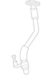 Genuine Bmw Oil Return Tube 11-42-8-089-005 New. Price: $158.52.