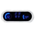 1962-1965 Chevy Nova Direct Replacement Gauge Cluster, Blue, Leds Usa Made New. Price: $434.20.