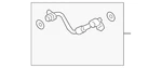 Genuine Ford Turbocharger Coolant Line K2GZ-8K153-D New. Price: $110.54.