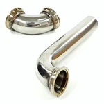 Dump Tube Elbow Pipe For Tial MVR44 44MM External Wastegate Inlet Outlet Adaptor New. Price: $56.39.