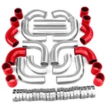 2.5" Universal Aluminum Turbo Intercooler Elbow Pipe Kit + Silicone Hose Clamp New. Price: $108.90.
