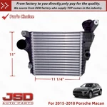 95B145804B Fit 2015-2018 Porsche Macan Turbocharge Intercooler Air New. Price: $99.98.