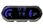 1963-1965 Chevy Nova Digital Dash Panel Blue Led Gauges Lifetime Warranty New. Price: $400.10.