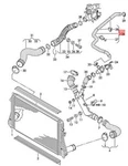 Audi Coupe Roadster Tts 8J3 8J9 Air Pipe 06F145693 09-14 Original No Duty New. Price: $151.65.