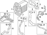 Genuine Mazda Turbocharger Coolant Reservoir PX4J-15-730 New. Price: $74.30.