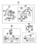 Genuine Mopar Turbocharger Speed Sensor Mounting Kit 68444776AA New. Price: $255.20.