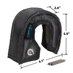 Hiwowsport Titanium Carbon Fiber Turbo Blanket For T25 T28 Heat Shield Cover Us New. Price: $26.99.