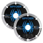 Diamond Bite 4.5 In Cut-off Wheel 7/8 Arbor (2-PACK) Spyder 14002 New. Price: $24.98.