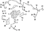 Genuine Nissan Oil Line 15197-5NA1A New. Price: $50.46.