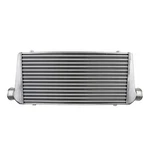 Inlet And Outlet Universal Turbo Front Mount Alumiunum Intercooler 31"X12"X3" New. Price: $98.99.