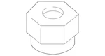 Genuine Volkswagen Turbocharger Oil Line Nut N-021-022-2 New. Price: $13.80.