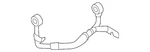 Genuine Volkswagen Inlet Tube 06F-121-497-G New. Price: $177.59.