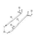 Genuine Mopar Coolant Inlet Tube 5038503AA New. Price: $38.83.