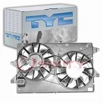 Tyc Dual Radiator & Condenser Fan Assembly For 1995-2000 Mercury Mystique Mr New. Price: $178.55.