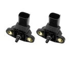 Set Of Boost Pressure Sensor (oem) Bosch 0261230191 For Mercedes-benz New. Price: $110.23.