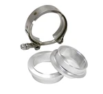 Band Clamp Kit 3.5" Aluminum W/ Dual Flanges Universal Exhaust New. Price: $27.99.