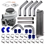 GT3582 AR.70 /63 Universal Turbocharger Kit 600HP + Intercooler Pipes New. Price: $351.69.