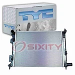 Tyc Front Radiator For 2012-2017 Hyundai Accent 1.6L L4 Cooler Cooling Vf New. Price: $106.09.