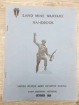 1969 Land Mine Warfare Handbook Us Army Infantry School Fort Benning Ga Acceptable. Price: $24.99.