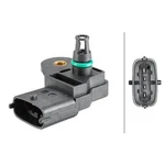 Hella 358152331 Sensor, Boost Pressure 4 Pin Connector Bolted New. Price: $76.48.