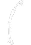 Genuine Mercedes-benz Oil Inlet Line 278-090-24-00 New. Price: $76.60.