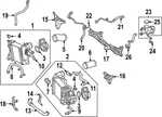 Genuine Mercedes-benz Feed Line 177-200-70-00 New. Price: $47.60.