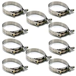 Squirrelly 3.25" Stainless-steel Bolt Corrosion Resistant Hose Clamps New. Price: $34.46.