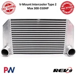 REV9 V-mount Intercooler Type 2 Universal Fit 300-550 Max Horsepower #IC-013 New. Price: $235.00.