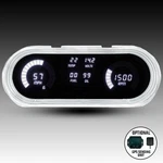 Intellitronix White Led Digital Gauge Cluster Set For 62-65 Chevy Ii New. Price: $507.05.