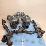13-15 Oem Bmw M5 F10 M6 F13 Pwg Honeywell Turbocharger S63 Engine Set Used. Price: $619.99.