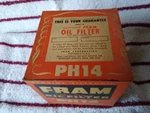 Vintage Nos Fram Oil Filter PH14 Chevrolet Chevy Ii, Van, Trucks Gmc New. Price: $14.99.
