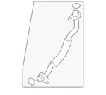 Genuine Audi Oil Outlet Tube 06K-145-735-T New. Price: $27.36.